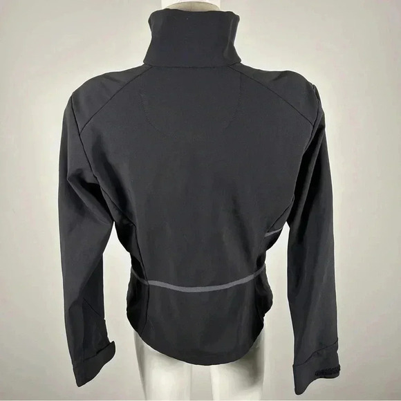 Columbia Women’s Omni-Tech Titanium Black Softshell Zip Up Jacket Fleece Lined S - Picture 4 of 11